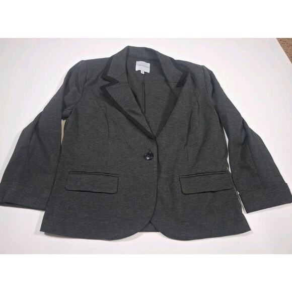 Catherine Malandrino Blazer/Jacket Gray Size Medium - Picture 1 of 4
